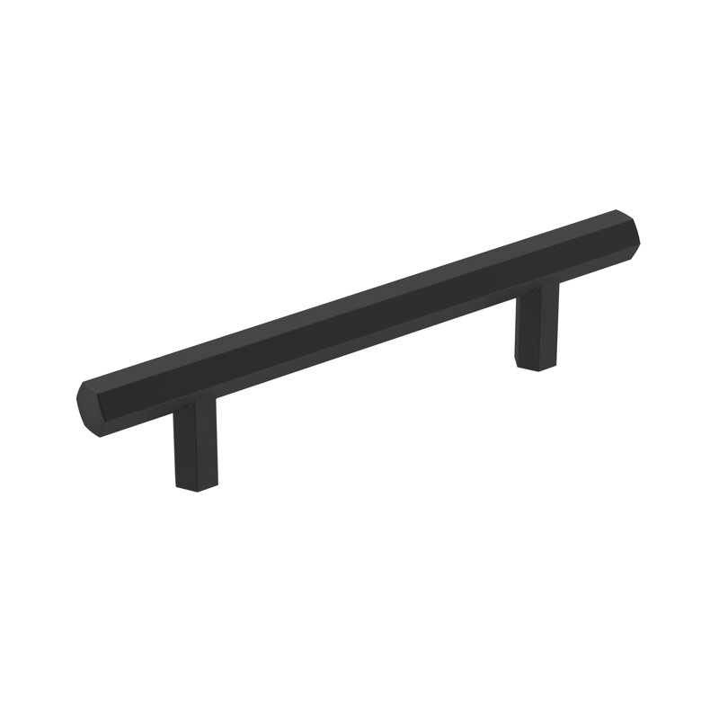 Caliber Bar Pull, Matte Black, 3 3/4"