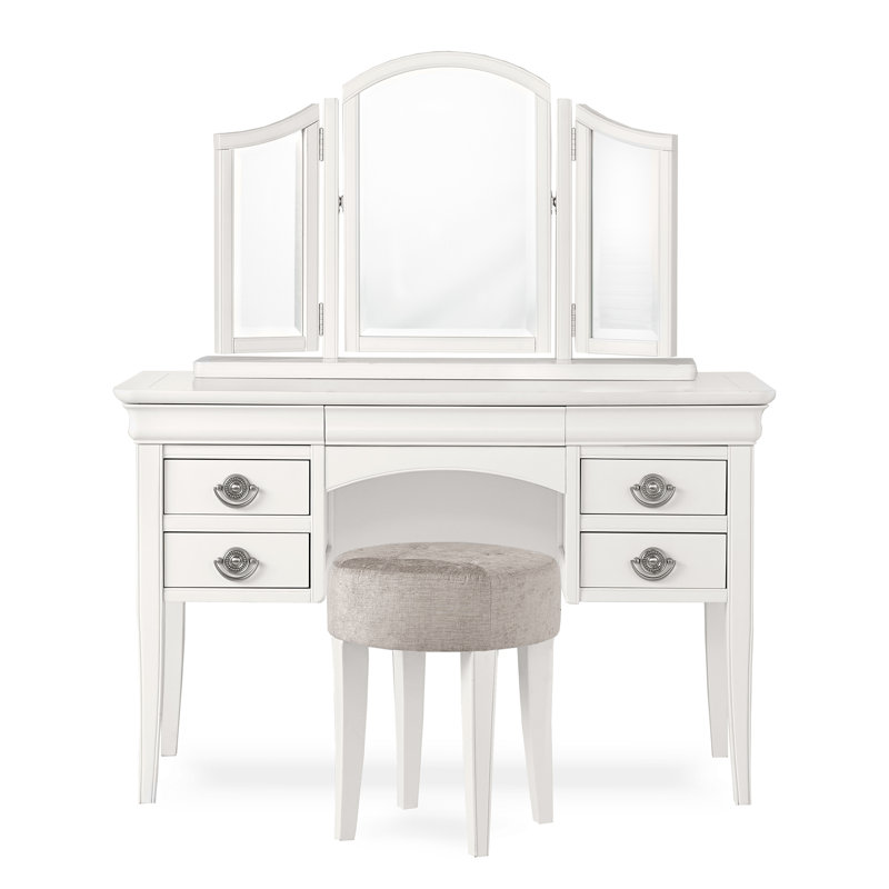 Aaden Solid Wood Accent Stool
