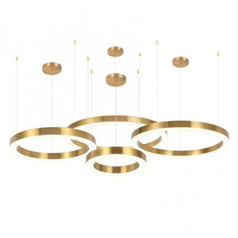 Aristeides 3 - Light Chandelier, 30" H x 30" W x 60" D, Smoke, Polished Nickel
