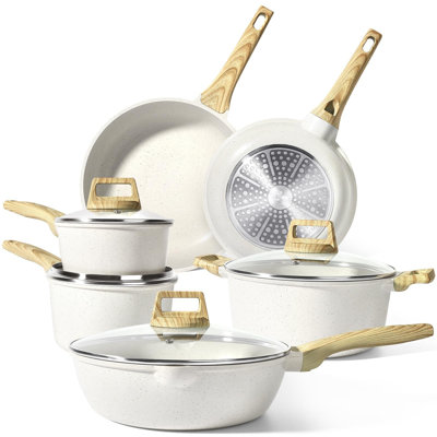 10 - Piece Ceramic Cookware Set