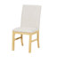 Table de salle à manger extensible 7 pièces Traditional avec rallonge papillon 12 po et 6 Chiars-1628524079-1628524078