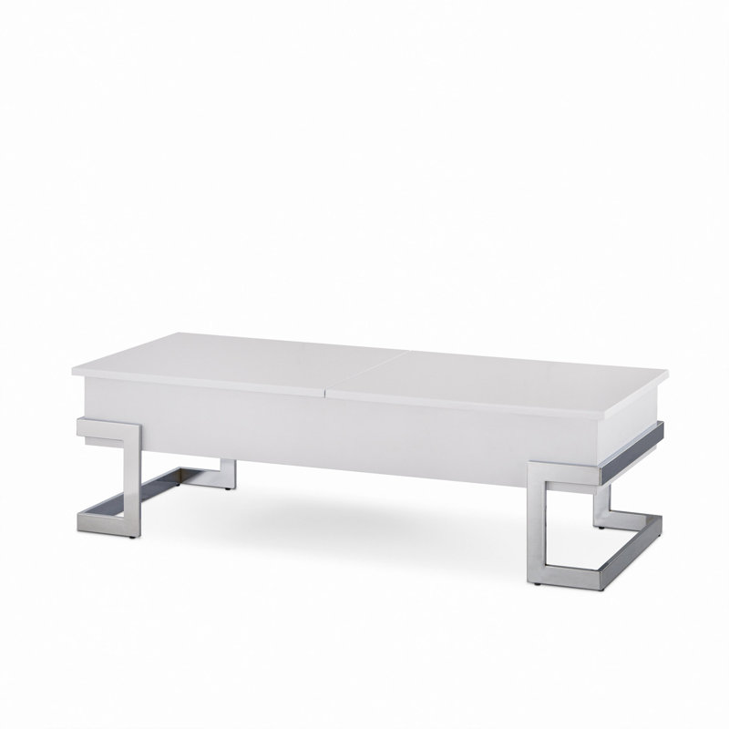 Calnan Coffee Table for Living Room, White