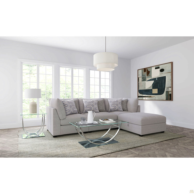 Canapé modulaire rembourré 4 pièces 4 pièces