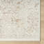 Tapis beige 5 pi x 7 pi crème et brun résistant aux taches