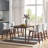Arkee Solid Wood Base Dining Table-1155254146