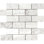 Carrara 2" x 4" Marble Brick Joint Mosaic Wall Tile