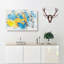 Yellow Jellyfish - Wrapped Canvas-56657906