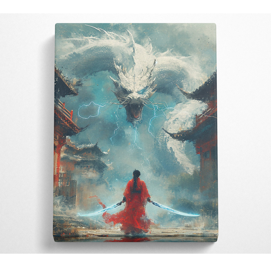 Ice Dragon Breathe - Kunstdrucke auf Leinwand