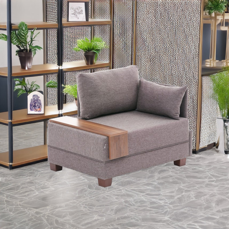 Polyester et coton Nane 39,37, Brun