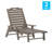 Ayleah Commercial Grade Outdoor Adjustable Lounge Chair with Cupholder-1293854589-1330953864
