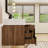 Jessica 35.5 " W Free Standing Wall Mounted Single Double Single Vanity Bathroom Vanity With Acrylic Top-1227809915