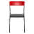 Noir / rouge transparent