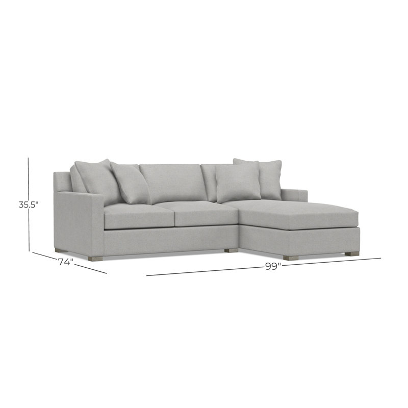 Kelsey Fabric 2 Pc Sectional, 1583-010