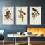 Elegant Trogons I 3 pièces-97795616-97795613
