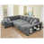 Velours gris foncé est en rupture de stock