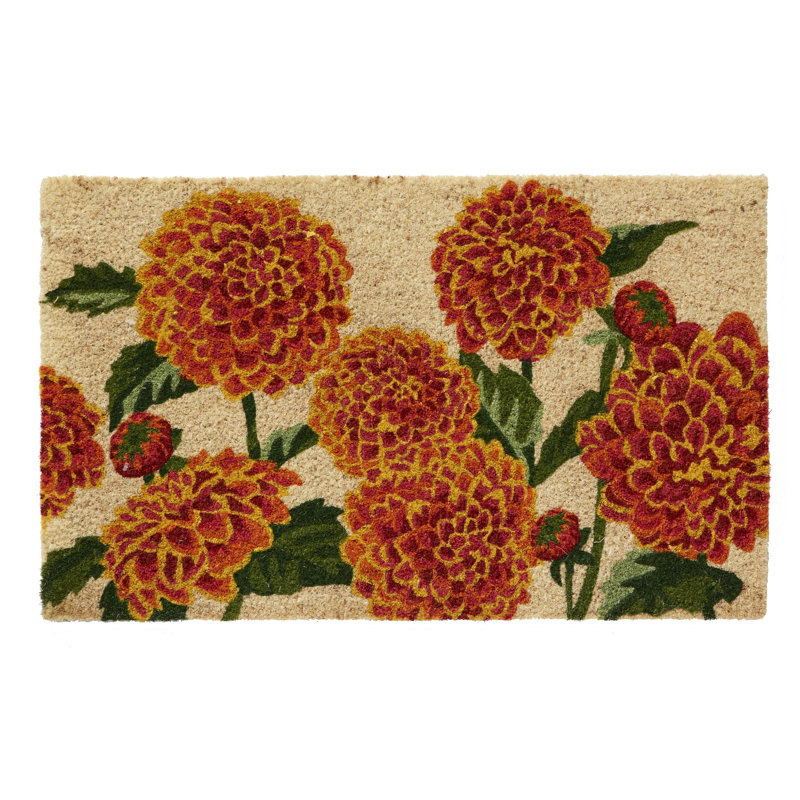 Dahlia Outdoor Doormat