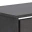 Table de chevet 3 tiroirs Cayer Abbagail en gris chaud