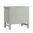 4-Drawer Storage Nightstand in Antique Gray with French Dovetail Construction and Faux Keyhole Accents for Elegant Bedrooms-614804559