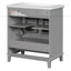 Armoire de salle de bain multifonctionnelle avec portes et tiroir-1203328293