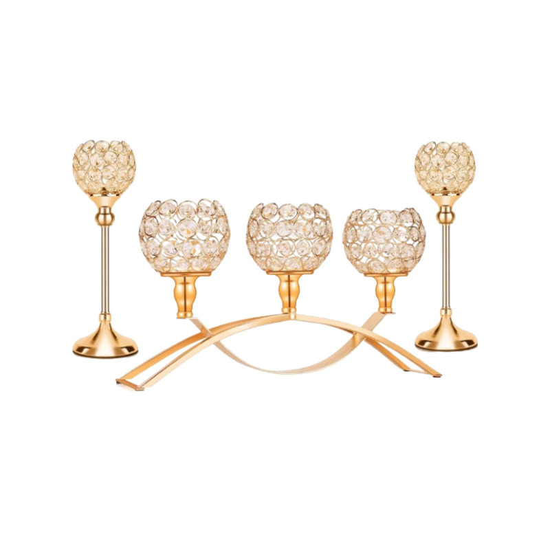 Ensemble de bougeoirs décoratifs