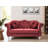 Modla  Velvet Fabric Loveseat-348376834