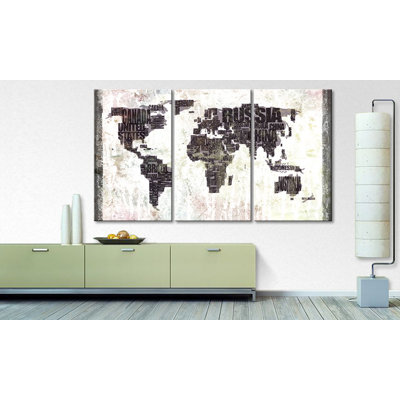 3 Piece Wrapped Canvas Wall Art