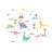 Animals Non-Wall Damaging Wall Decal