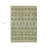 3' X 5' Artichoke Green Gray And Ivory Moroccan Washable Indoor Outdoor Area Rug