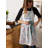 Suna Floral Cotton Bib Apron