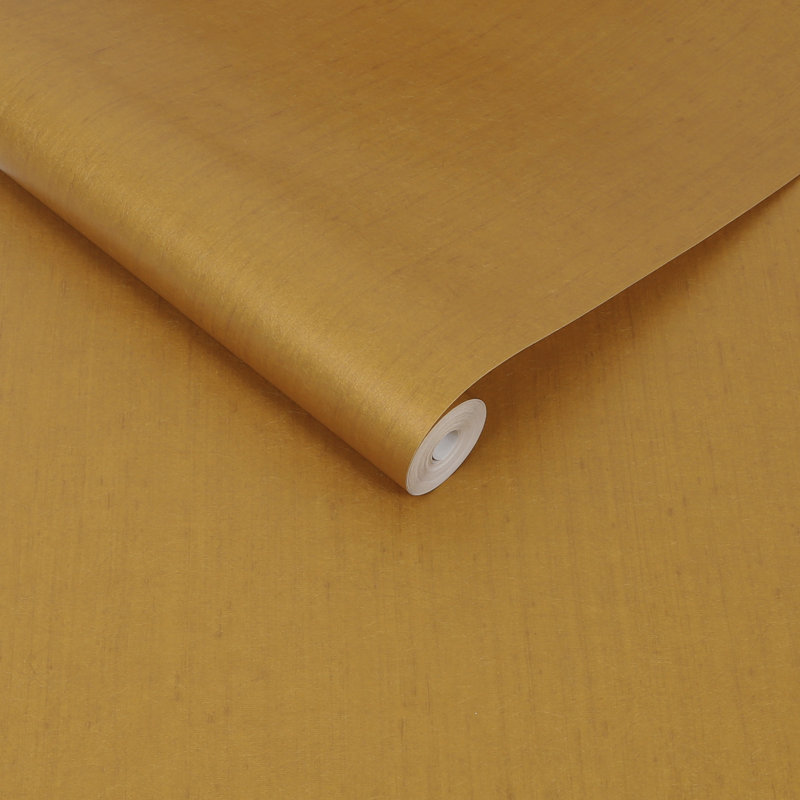 Rouleau de papier peint L 33 pi x l 21 po , Ocre jaune
