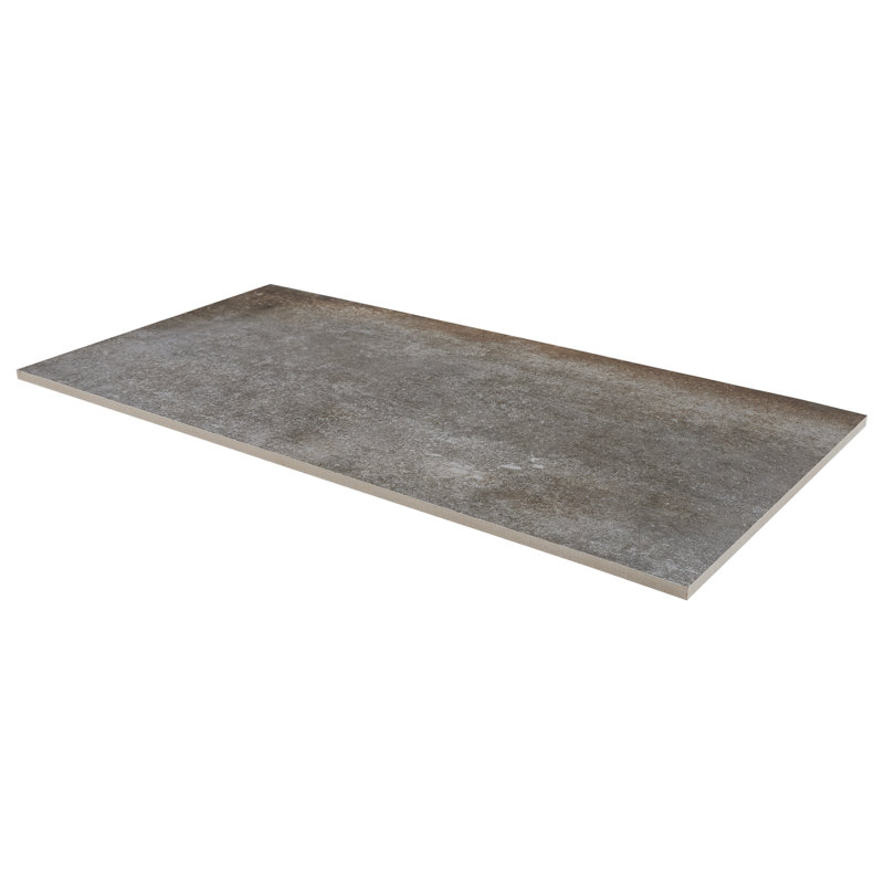 Angela Harris Flatiron 12X24 Matte Porcelain Tile, Graphite
