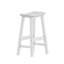 Tabouret de bar en plastique PEHD ivoire-129638302