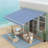 Outsunny Polyester Cover Retractable Patio Awning-97850777-97850778-97850779