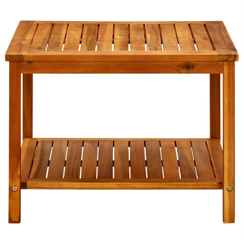 Table basse Alexah, L 23,6 po x L 23,6 po x H 17,7 po