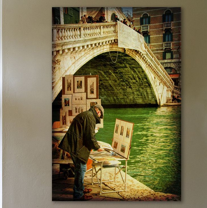 Dano - Wrapped Canvas Print, 46cm H x 30cm W x 4cm D