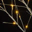 Ensemble d'arbre illuminé, arbre artificiel à 4 lumières à DEL de 48 pi avec lumières blanches chaudes, arbre de Noël pour décoration intérieure et extérieure