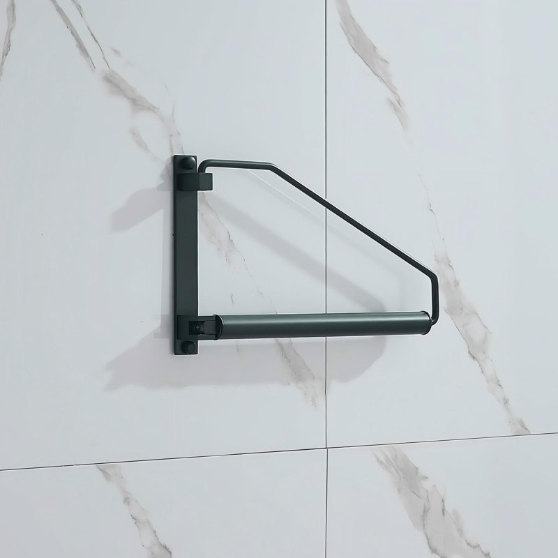 Portemanteau pliant mural, Noir
