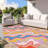 Abstract Pattern Area Rug, Soft And Lightweight, Suitable For All Seasons, Easy To Maintain And Easy To Clean, Machine Washable Carpet Floor Mat, Suitable For Living Room, Bedroom, Hallway, Balcony, Patio, Room Decor, Home Decor, Outdoor Decor-1557278528
