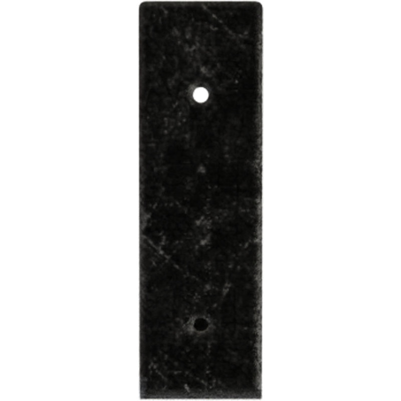 Support de tablette en acier, H 5 po x l 2 po x P 10 po, Argent antique