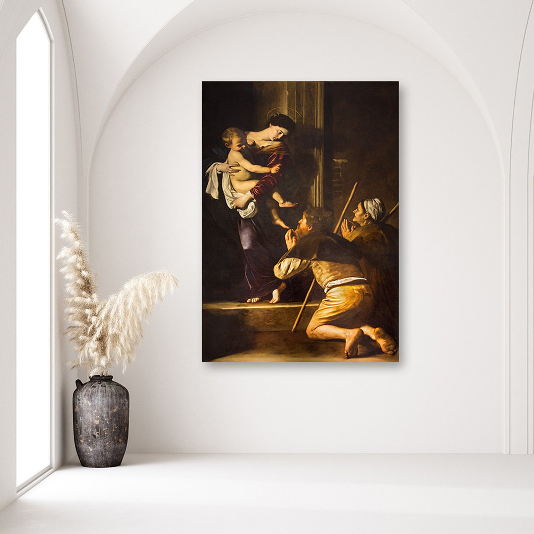 Leinwandbild Caravaggio, Madonna von Loreto