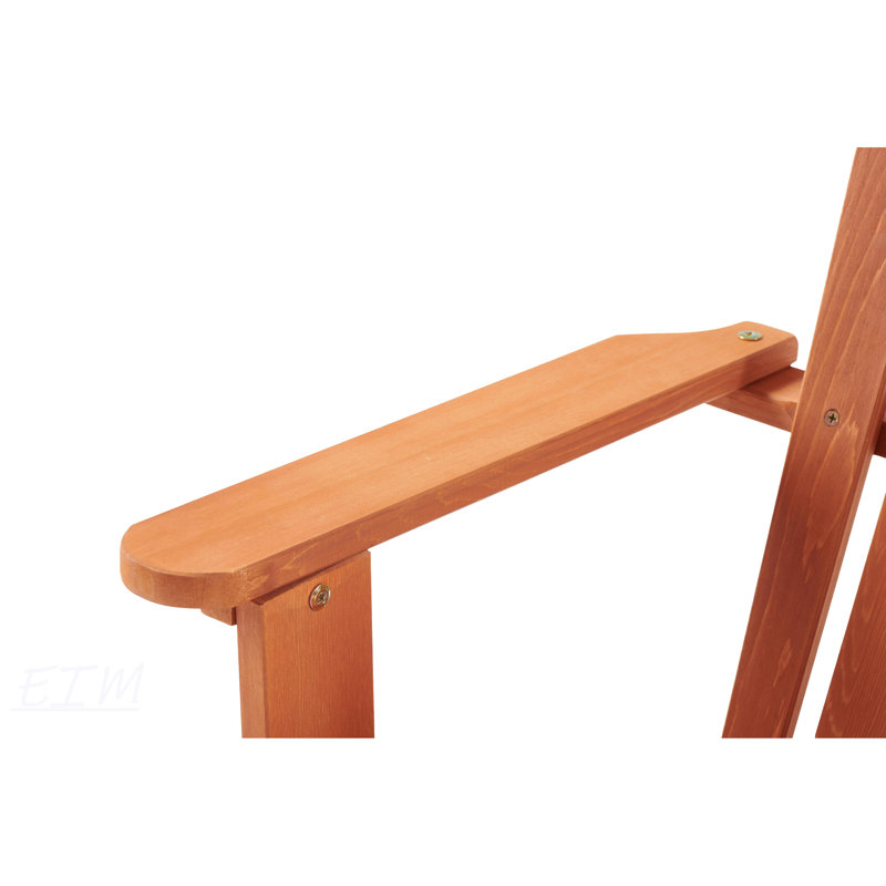 Wooden Kid's Adirondack Chair For Indoor And Outdoor, Natural Cedar Patio Lounge Chair, Safe And Durable