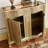 American Solid Wood Carved Shoe Cabinet 10 Pair Shoe Storage Cabinet