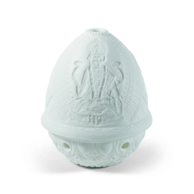 Lithophane Goddess Lakshmi 5" Table Lamp