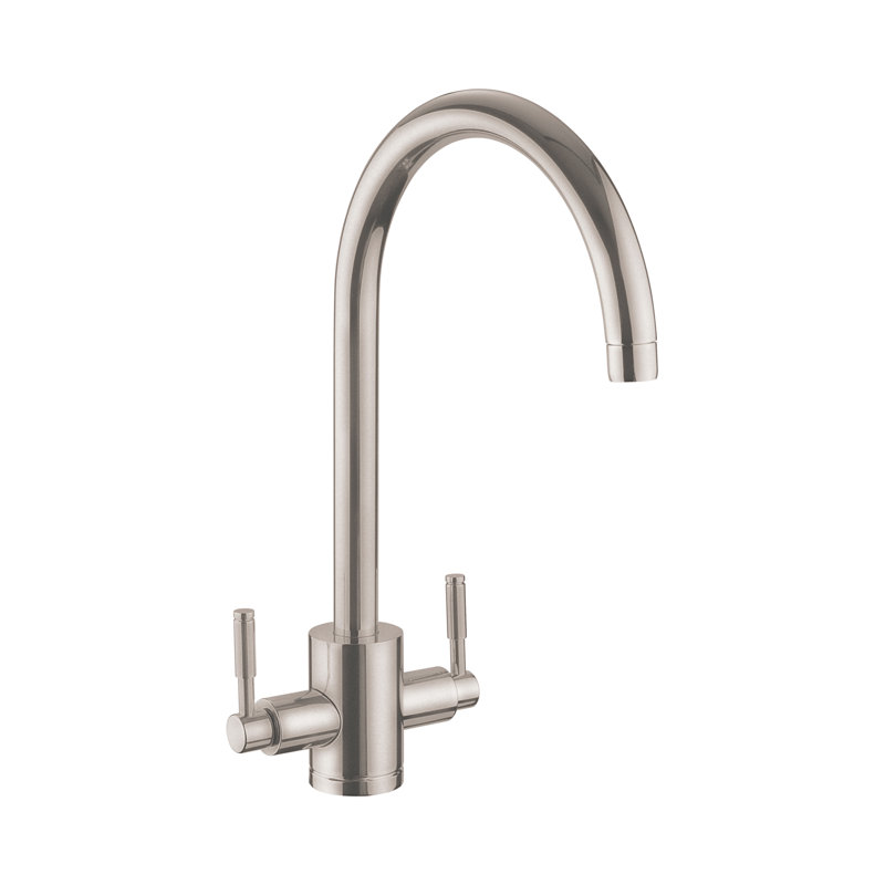 Rangemaster Sink & Taps Aquatrend Kitchen Faucet, Brush