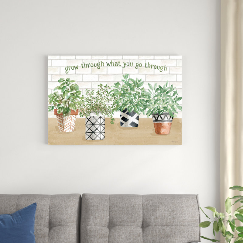 Herb Garden I, H 36 po x l 24 po x P 1,25 po
