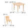 Ensemble de tables d'activités Goddard