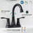 Single-Hole 2-handle Bathroom Faucet with Drain Assembly-93762941