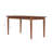 Bryson Walnut Finish Leg Dining Table