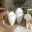 Ensemble de grands vases en métal Neako