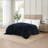 Tommy Hilfiger Solid Plush Marine Blanket-113658388-113658389